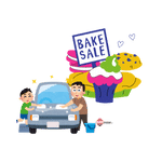 Car washes, Bake sales